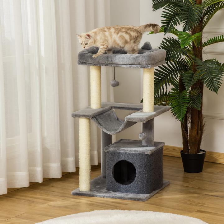 Immagine prodotto Jamb Albero per gatti (90 cm, Grigio e crema)