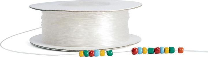 Colorations Perlschnur Dehnbar Transparent, 91mtr.