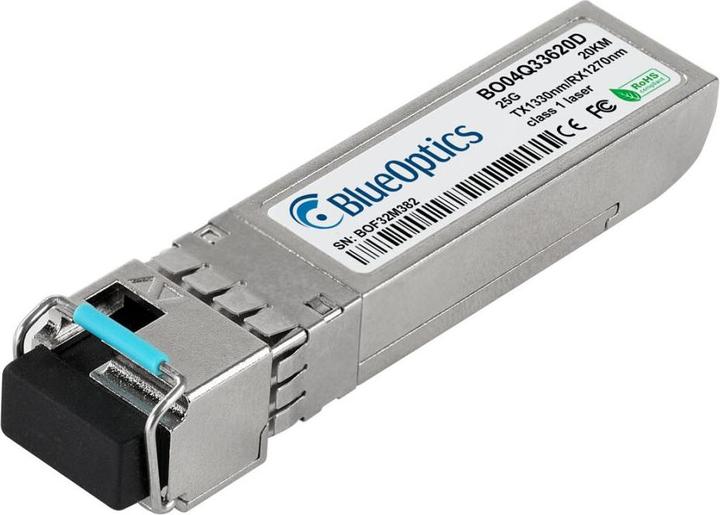 Produktbild BlueOptics Bidi SFP28 Transceiver 25GBASE-BX-D 20KM