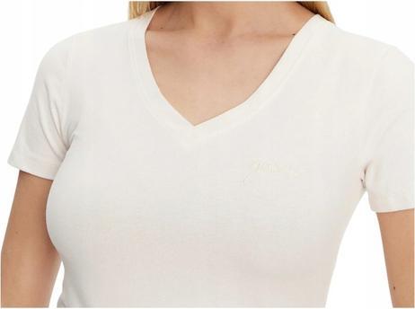 Actual product image Guess Damen T-Shirt Lucia T-Shirt VN Ecru (XS)