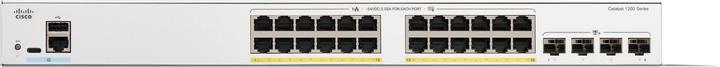 Actual product image Cisco CATALYST 1200 24-PORT GE FULL (28 Ports)