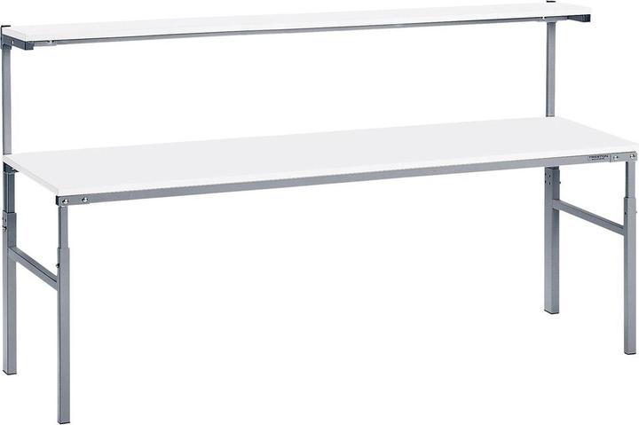 Produktbild Treston ESD-Arbeitstisch mit Etagenbord (180 cm, 70 cm)