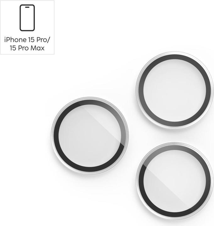 Productafbeelding Hama Cam beschermen (1 Stuk, Apple iPhone 15 Pro Max, Apple iPhone 15 Pro)