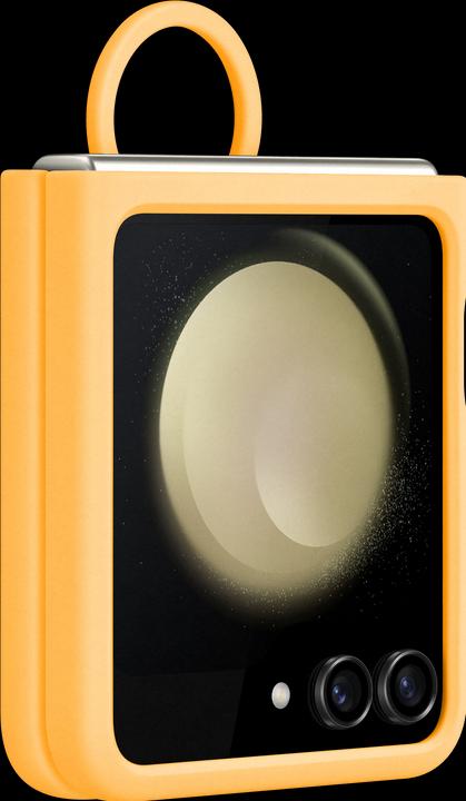 Actual product image Samsung Silicone Case with Ring (Samsung Galaxy Z Flip5)