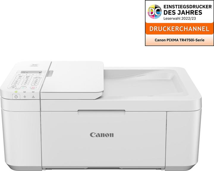 Actual product image Canon PIXMA TR4751i White (Ink, Colour)