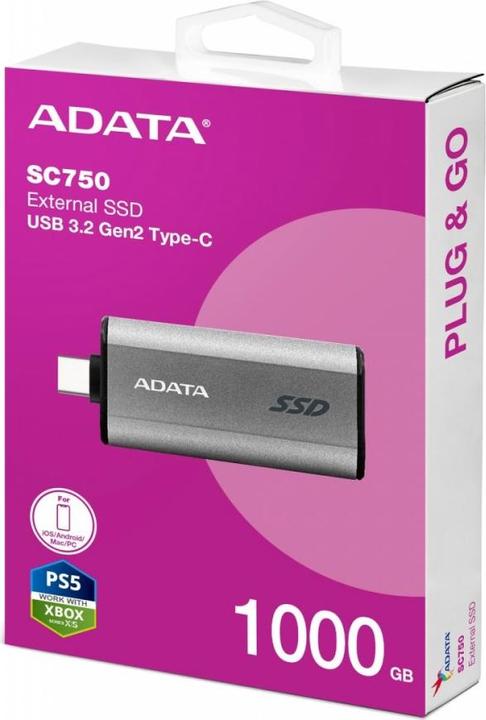 Actual product image Adata SC750 (1 TB)