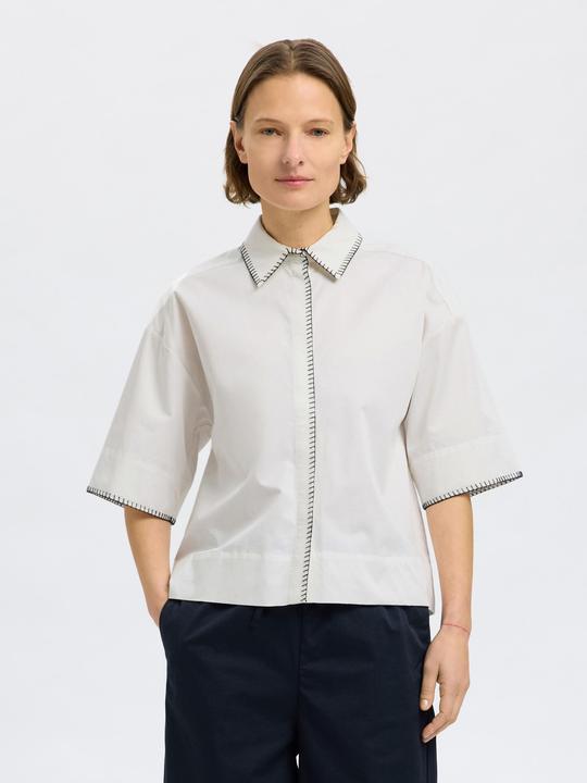 Immagine prodotto Selected Femme Kurzarm Crop-Bluse (36)