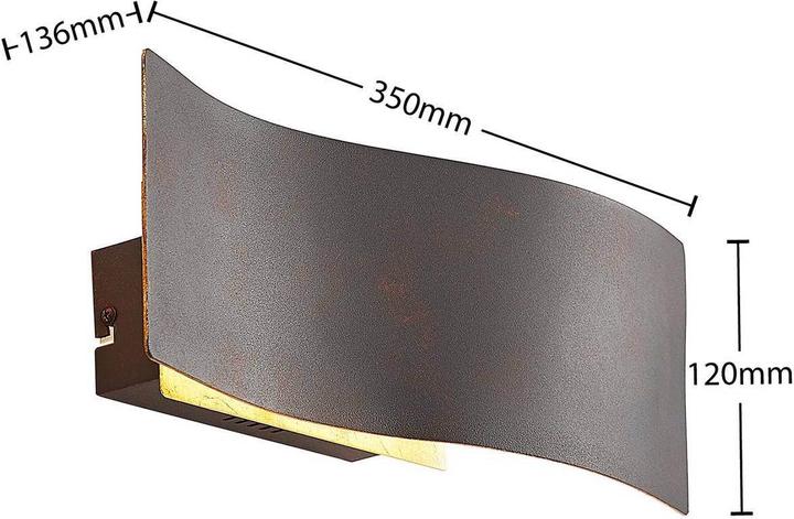 Produktbild Lindby Larisa LED-Wandleuchte in welliger Form (580 lm)