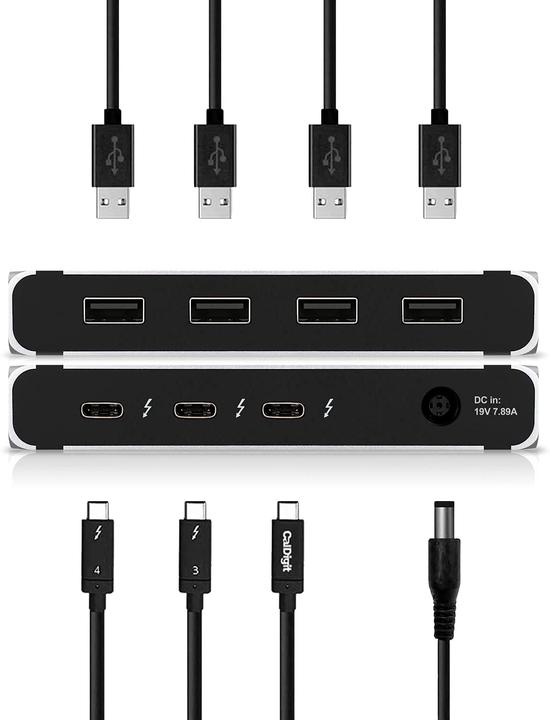 Image du produit CalDigit Thunderbolt 4 Element (Thunderbolt, 8 Ports)