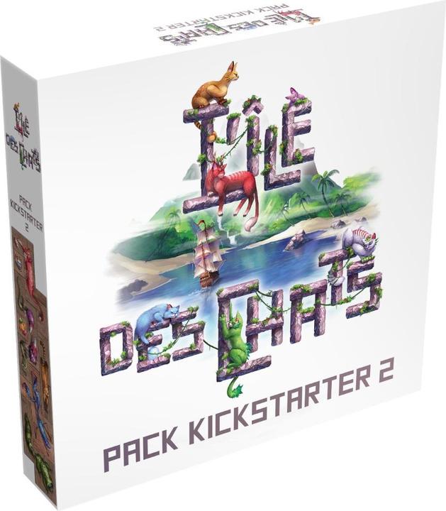 Actual product image L'île des Chats - Pack Kickstarter n°2 (French)