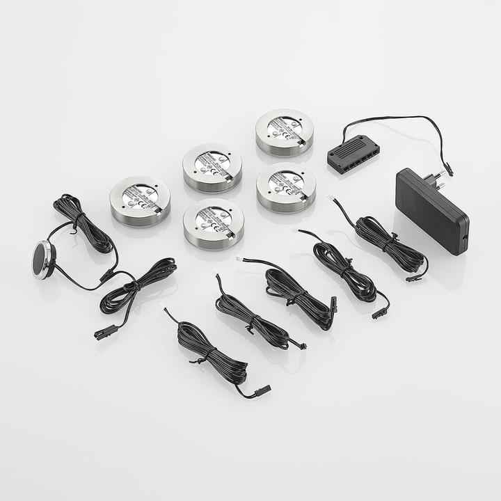 Image du produit Arcchio Lampes LED encastrées Vilam à intensité variable, lot de 5 (180 lm)