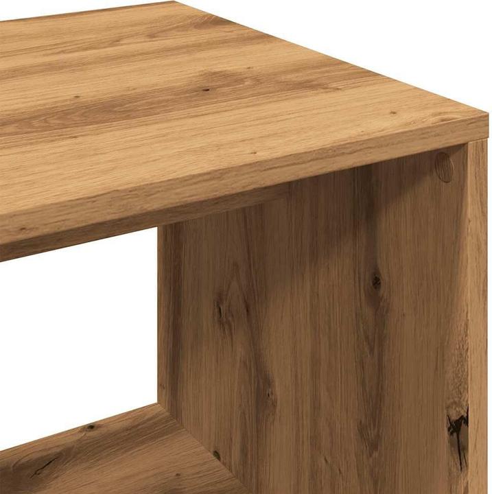 Produktbild VidaXL Kleiderständer Artisan-Eiche 80x40x110 cm Holzwerkstoff