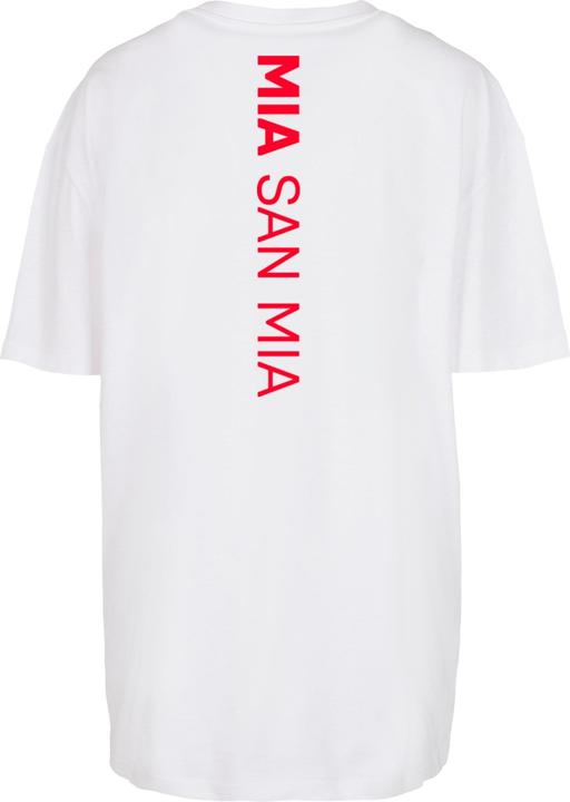 Actual product image FC Bayern München Ladies FC Bayern Red Oversized Boyfriend Tee - 118317 (XS)