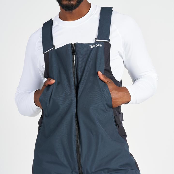 Actual product image Tribord Men's Sailing Longjohns - Longjohns 500 Dark Grey (XL)
