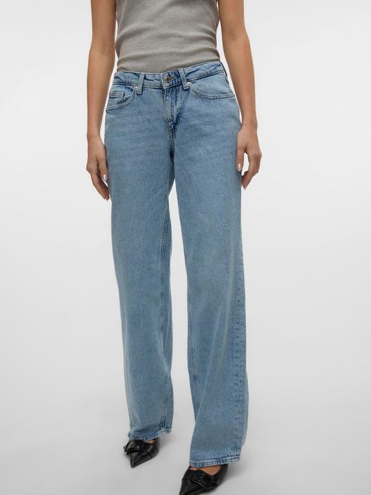 Produktbild Vero Moda VMVANESSA Niedrige Taille Weiter Beinschnitt Jeans Weit geschnitten (W26/L32)