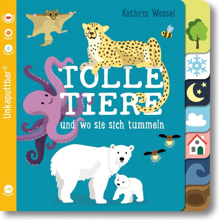 Actual product image Baby Pixi (unbreakable) 114: Great animals (German)