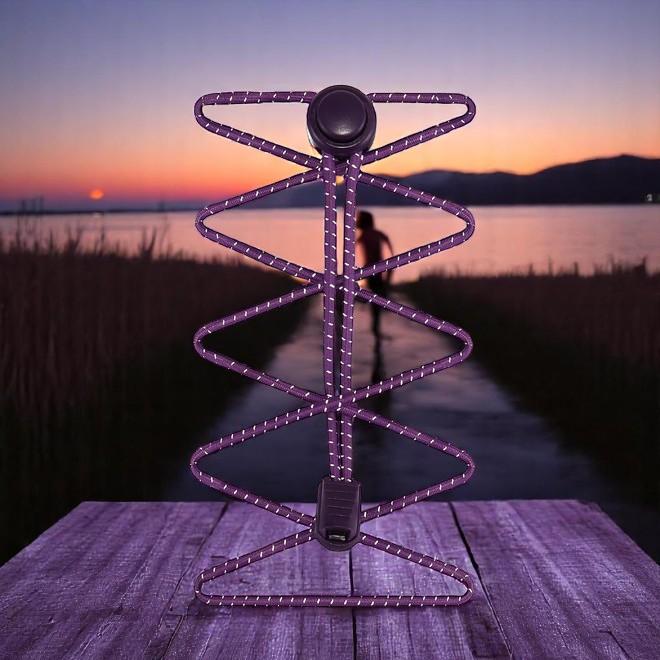 Immagine prodotto LaceGodZ 1 Paar ReflectLite Series elastische, reflektierende Schnürsenkel (100 cm)