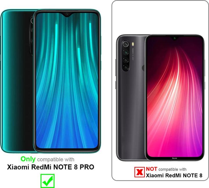 Image du produit Cadorabo Coque pour Xiaomi RedMi NOTE 8 PRO universel avec Clip (Xiaomi Redmi Note 8 Pro)