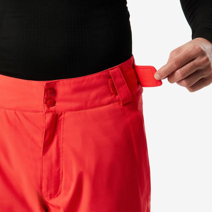 Actual product image Wedze Men's warm and adjustable ski trousers - 500 red (S)
