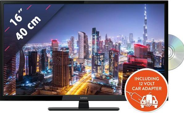 Actual product image Lenco Dvl-1662 (16", 1662BK, LCD, HD)