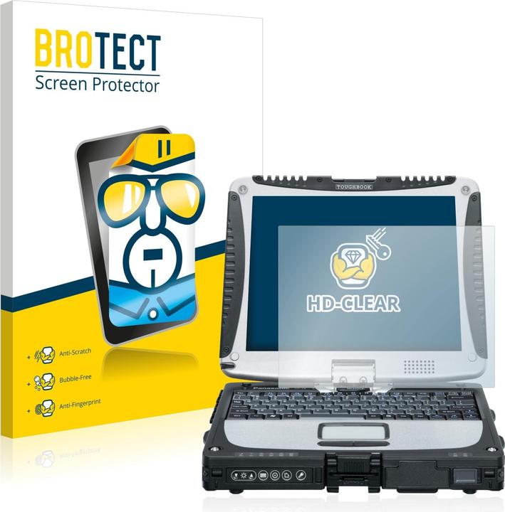 Actual product image BROTECT Screen Protector Clear (2 Piece, Toughbook CF-19)