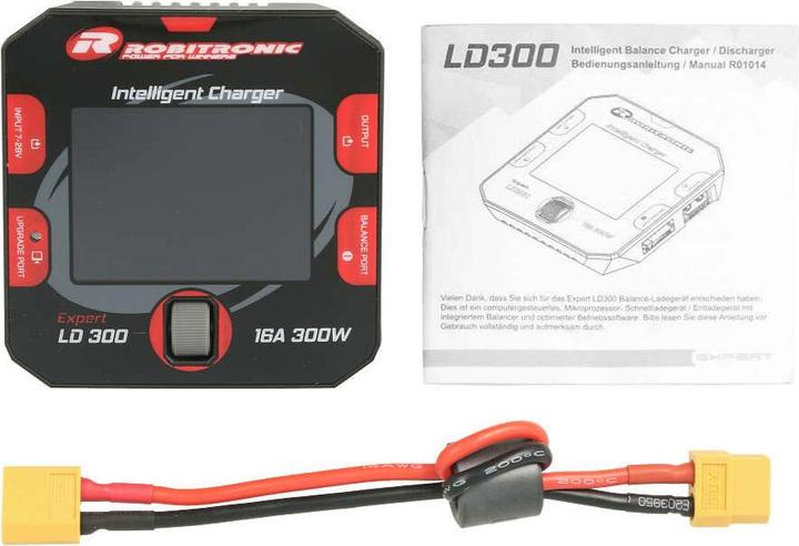 Immagine prodotto Robitronic Caricatore DC Expert LD 300 LiPo 1-6s 16A 300W