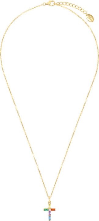 Immagine prodotto S.Oliver Collana da donna, Argento 925, Zirconi (sintetici) | Croce (Argento 925, 3 cm)