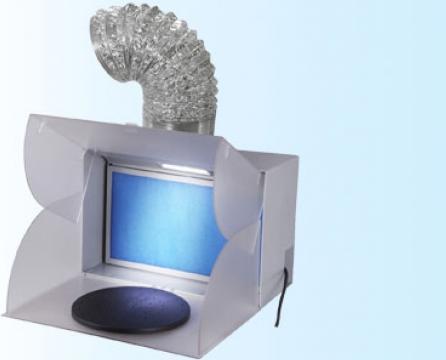 Produktbild Airbrush Spray Booth Absauganlage mit LED Licht