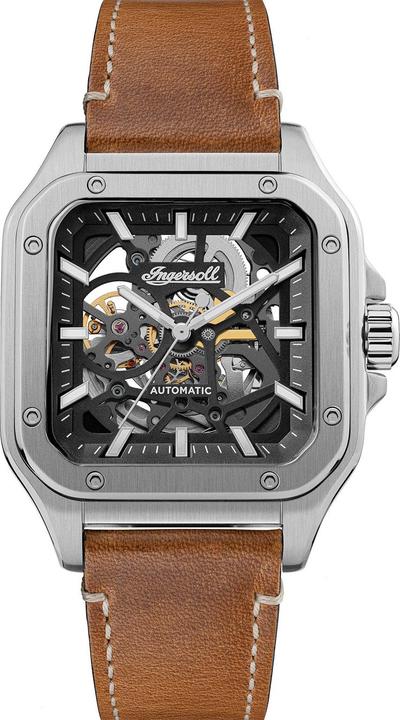 Ingersoll 1892 Ingersoll I14503 Herrenuhr Ingersoll Ollie Automatik 45mm 5ATM (Skeleton-Uhr)