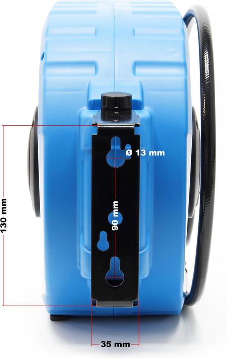 Produktbild Wiltec Druckluft Schlauchtrommel 10 + 1 m Druckluftschlauch Schlauchaufroller