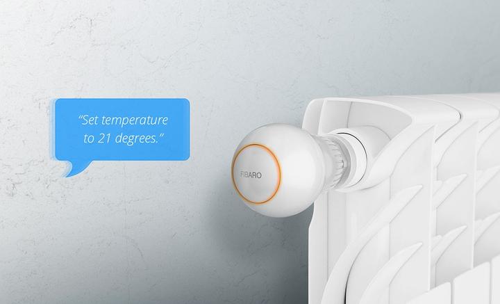 Actual product image Fibaro Radiator Thermostat