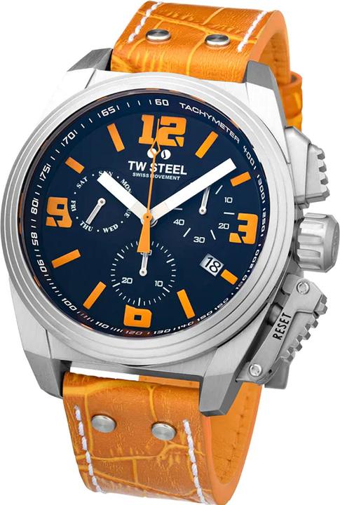 Image du produit TW-Steel TW1112 Canteen Montre Homme Chronographe 46mm 10ATM (Chronographe)