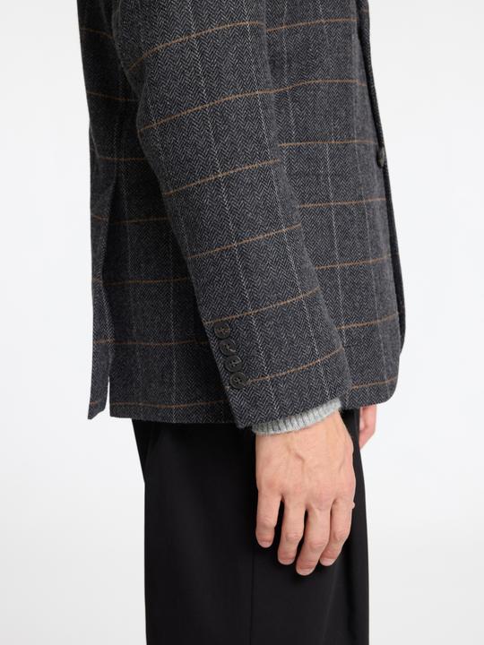 Actual product image Selected Homme Checked slim fit blazer (50)