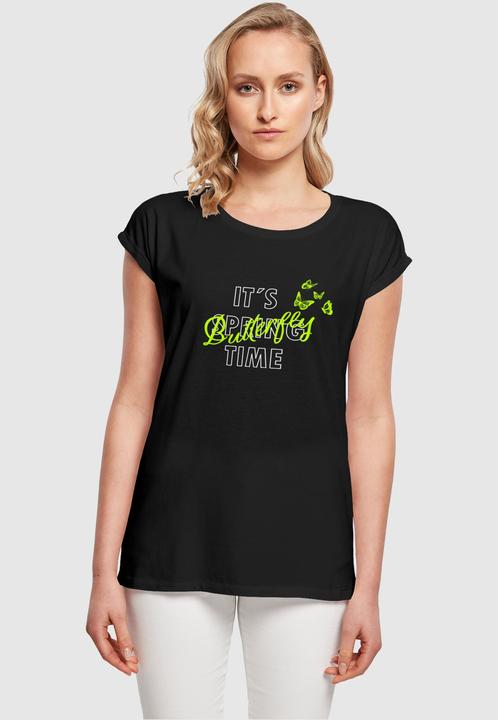 Actual product image Merchcode Ladies It's Spring Time Extended Shoulder Tee - 111635 (4XL)
