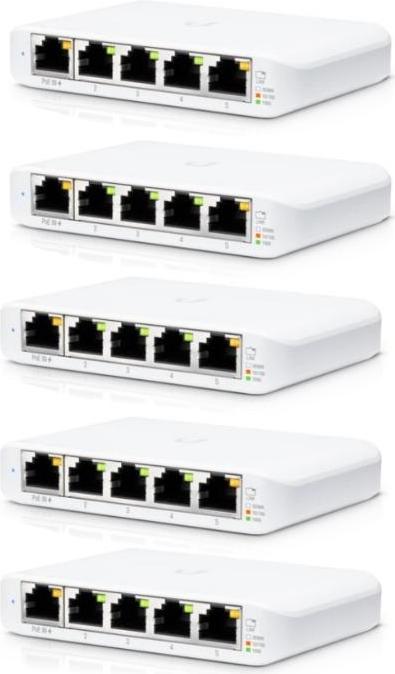 Produktbild Ubiquiti Usw Flex Mini 5er-Pack (5 Ports)