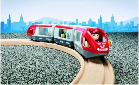Actual product image Brio Red passenger train