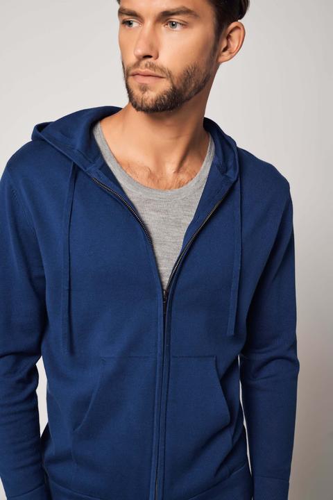 Image du produit Bellemere Hoodie Cotton Cashmere Full Zip Hoodie (M)