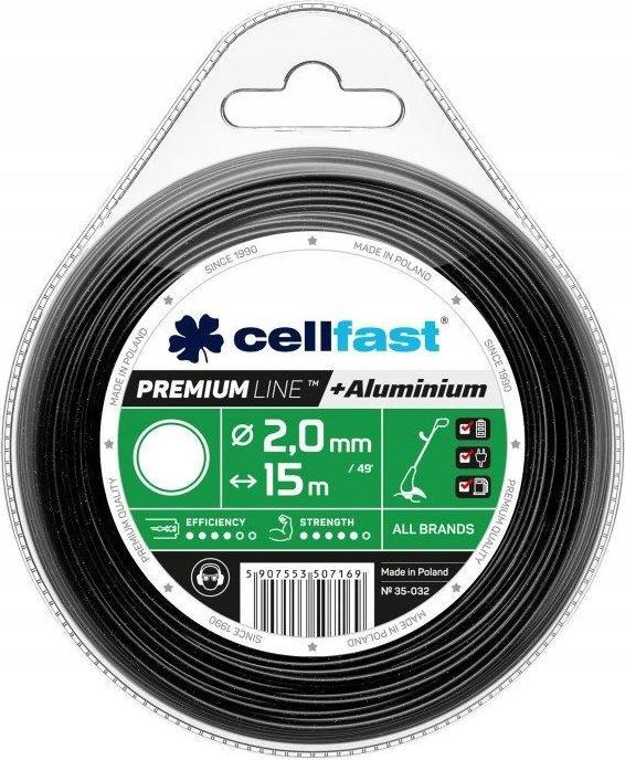 Produktbild Cellfast Trimmerfaden Schneiden Rund PREMIUM 2,4 mm x 90 m, 35-037