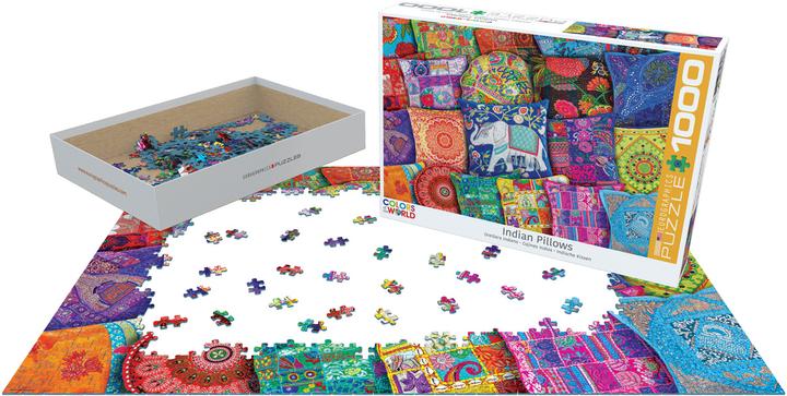 Actual product image Eurographics Indian cushions (1000 pieces)