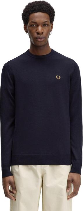 Produktbild Fred Perry Classic Crew Neck Jumper Navy (S)