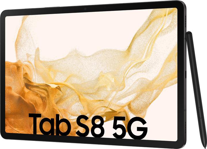 Productafbeelding Samsung Galaxy Tab S8 (5G, 11", 128 GB, Grafiet)