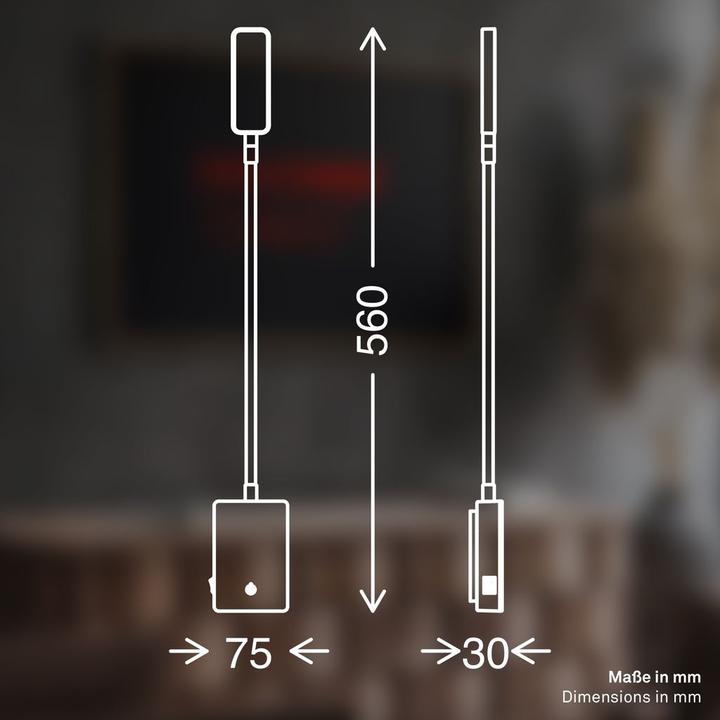 Produktbild Briloner CIELO LED Leseleuchte - Beige (150 lm)