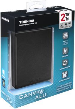 Productafbeelding Toshiba Canvio Alu 3S (2 TB)