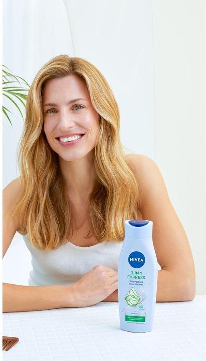 Actual product image NIVEA 2in1 Express pH-Balance (250 ml, Liquid shampoo)