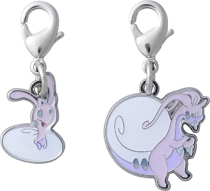 Actual product image Pokémon Pokemon Center - Hisuian Sliggoo, Hisuian Goodra key ring - 2 pieces