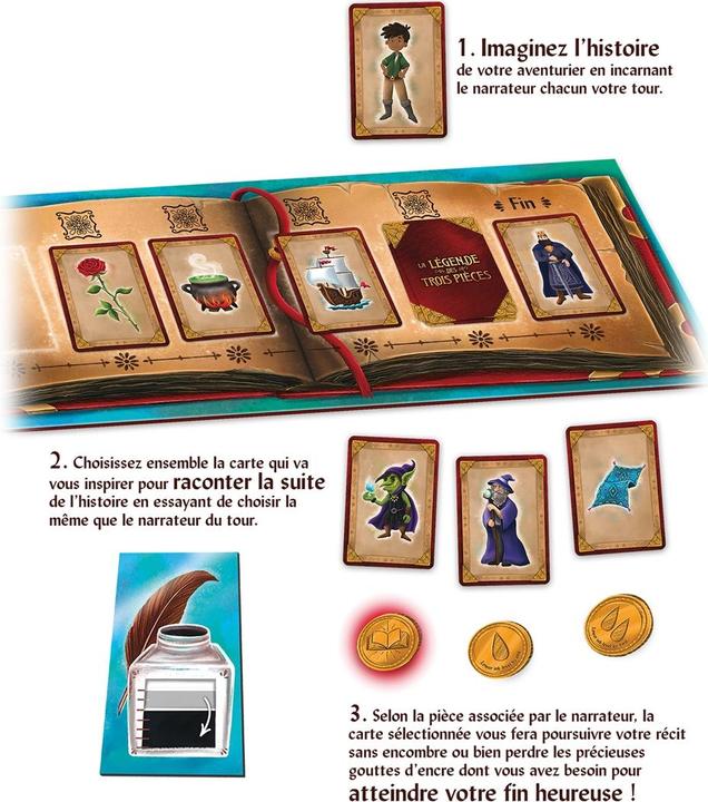 Image du produit Gigamic La légende des trois pièces f (Français)