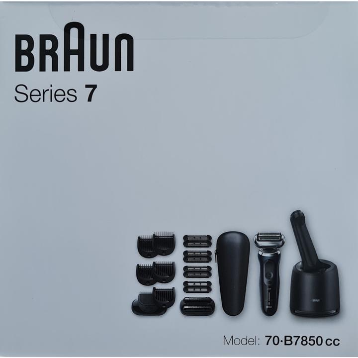 Produktbild Braun Series 7 70-B7850cc Rasierer Herren, Elektrorasierer mit 360° Anpassung, Barttrimmer,...