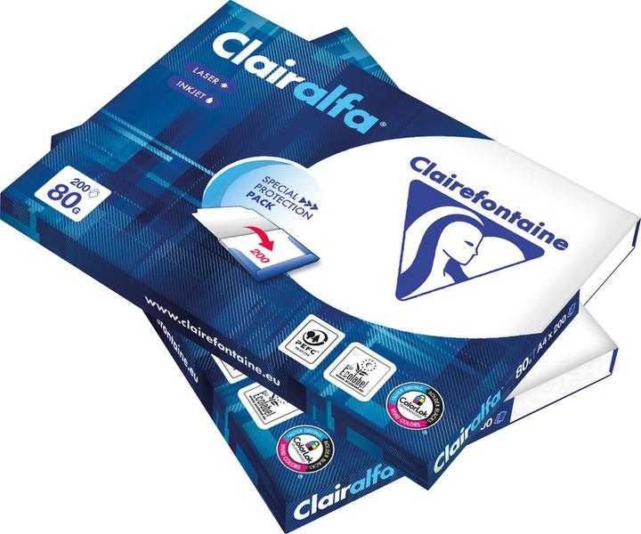 Produktbild Clairefontaine Clairalfa (80 g/m², 200 x, A4)