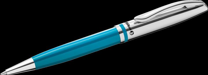 Image du produit Pelikan Stylo à bille Jazz Classic Medium (M), pétrole (Bleu, Argent, 1 x)