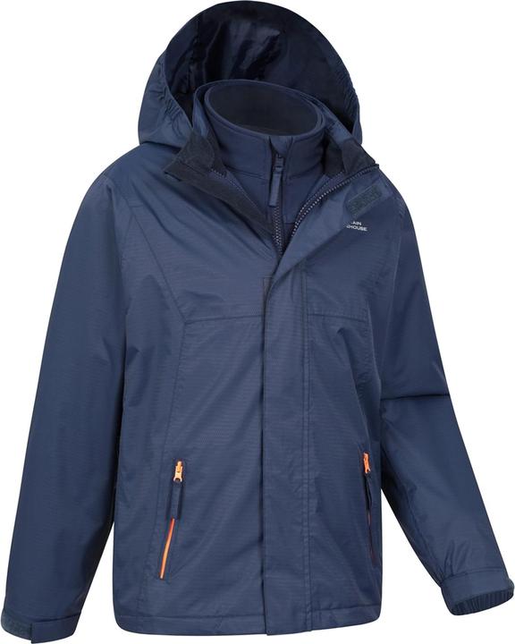 Immagine prodotto Mountain Warehouse Bracken Extreme Giacca Impermeabile 3 In 1 Bambini (140)
